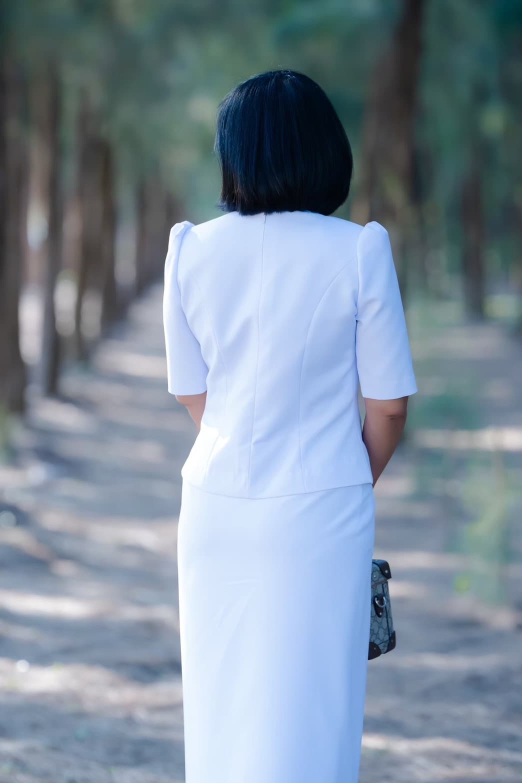 ชุดขาวผู้หญิง สำหรับใส่ไปวัด แบบที่ 1 - ภาพที่ 19