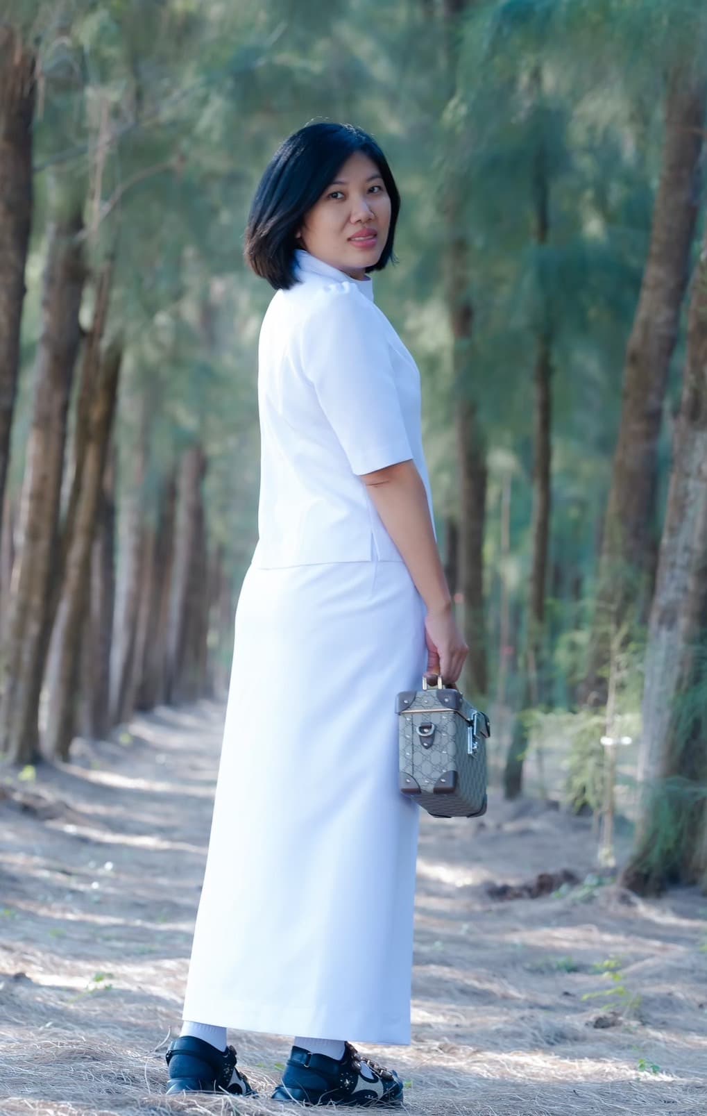 ชุดขาวผู้หญิง สำหรับใส่ไปวัด แบบที่ 1 - ภาพที่ 18