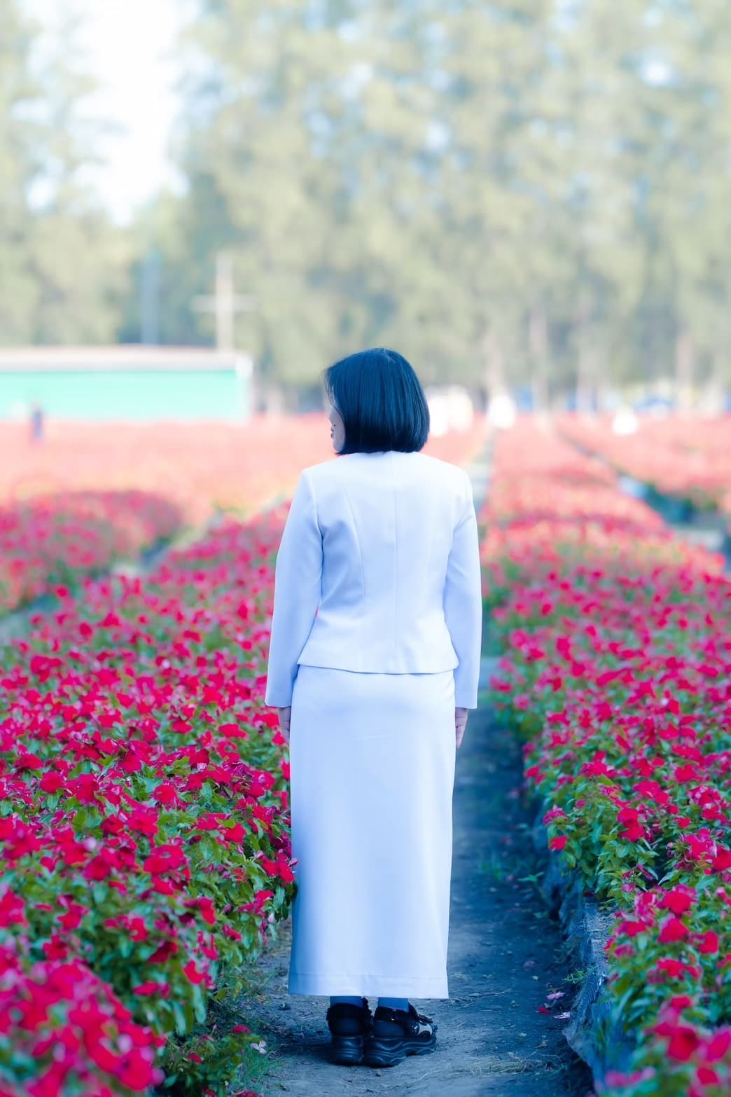 ชุดขาวผู้หญิง สำหรับใส่ไปวัด แบบที่ 2 - ภาพที่ 8