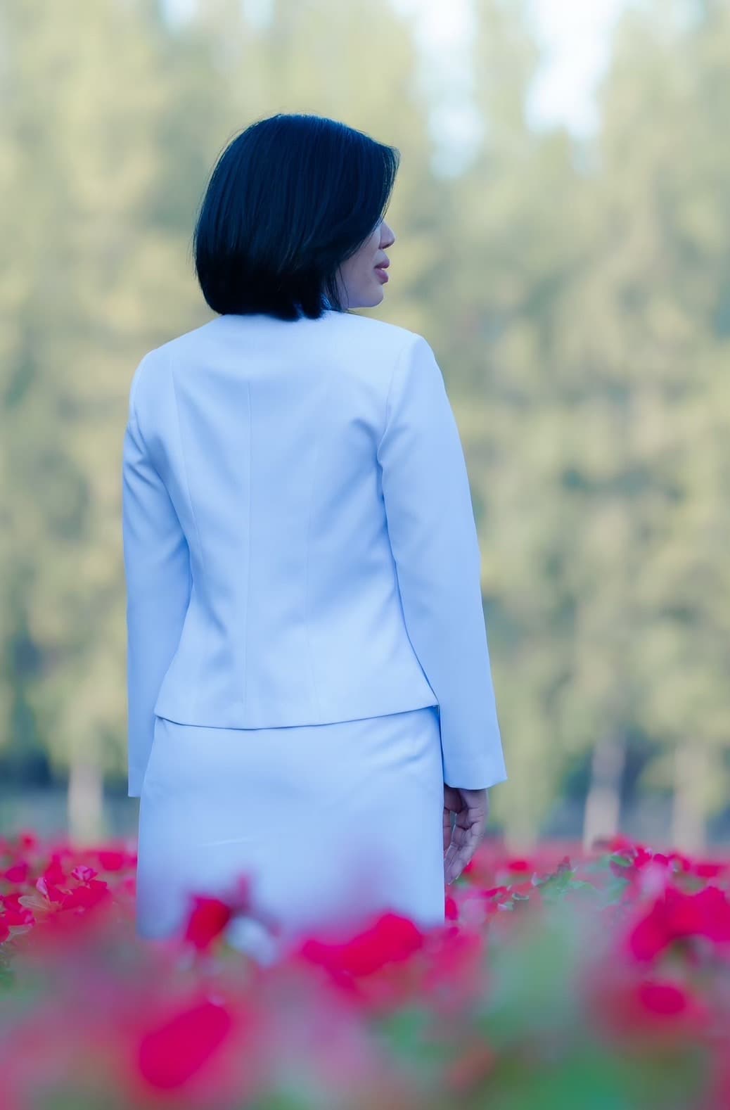 ชุดขาวผู้หญิง สำหรับใส่ไปวัด แบบที่ 2 - ภาพที่ 7