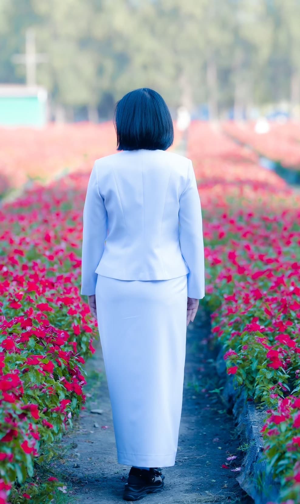 ชุดขาวผู้หญิง สำหรับใส่ไปวัด แบบที่ 2 - ภาพที่ 13