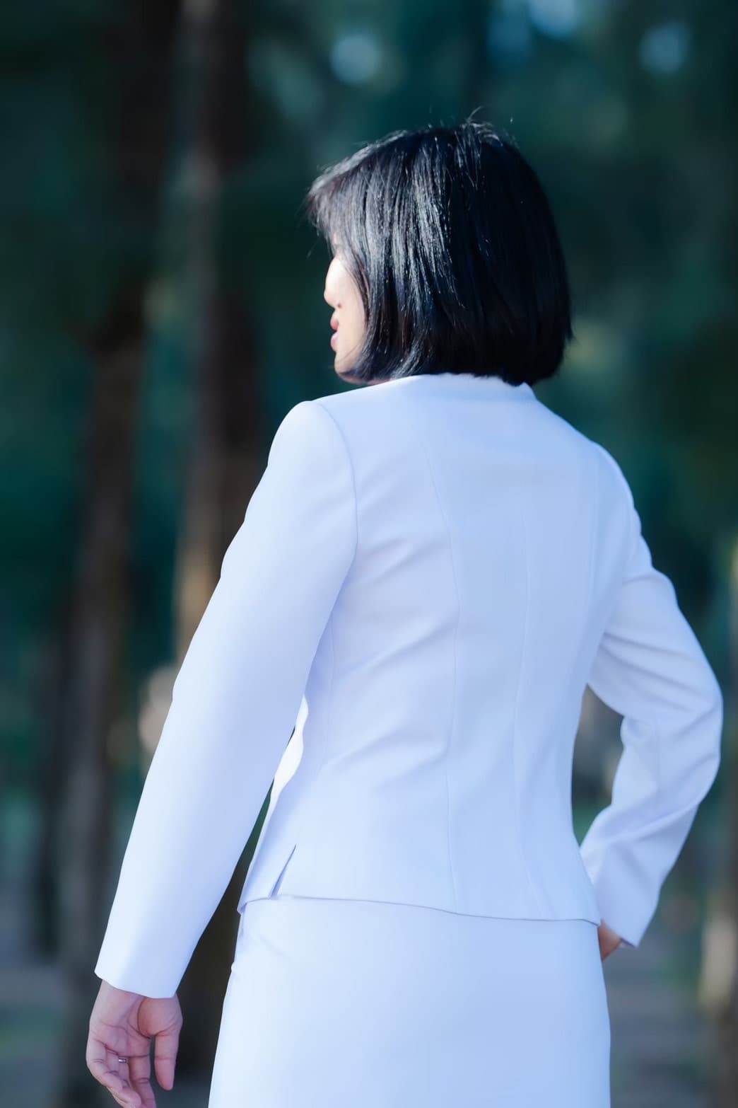 ชุดขาวผู้หญิง สำหรับใส่ไปวัด แบบที่ 2 - ภาพที่ 11