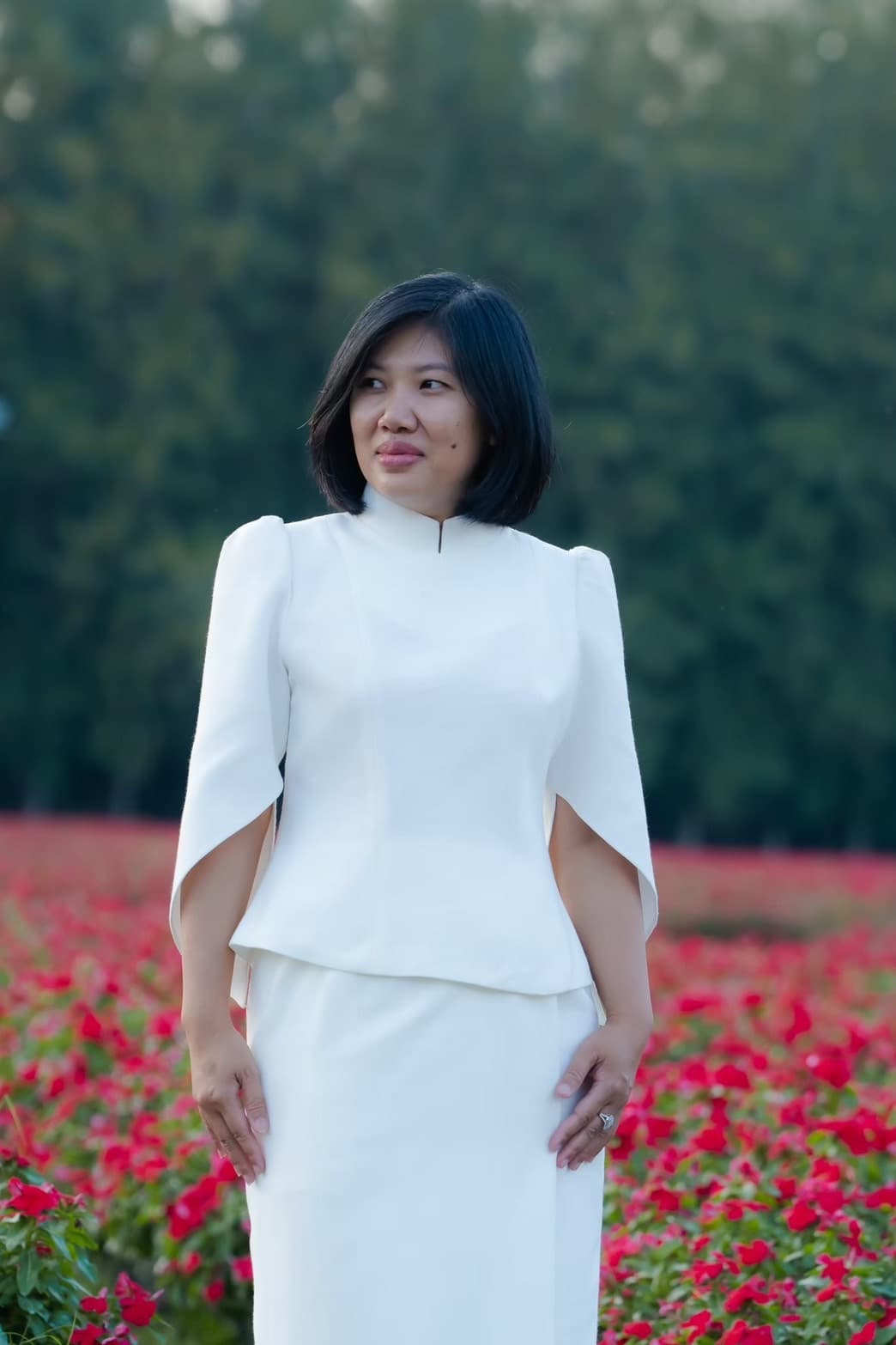 ชุดขาวผู้หญิง สำหรับใส่ไปวัด แบบที่ 3 - ภาพที่ 8