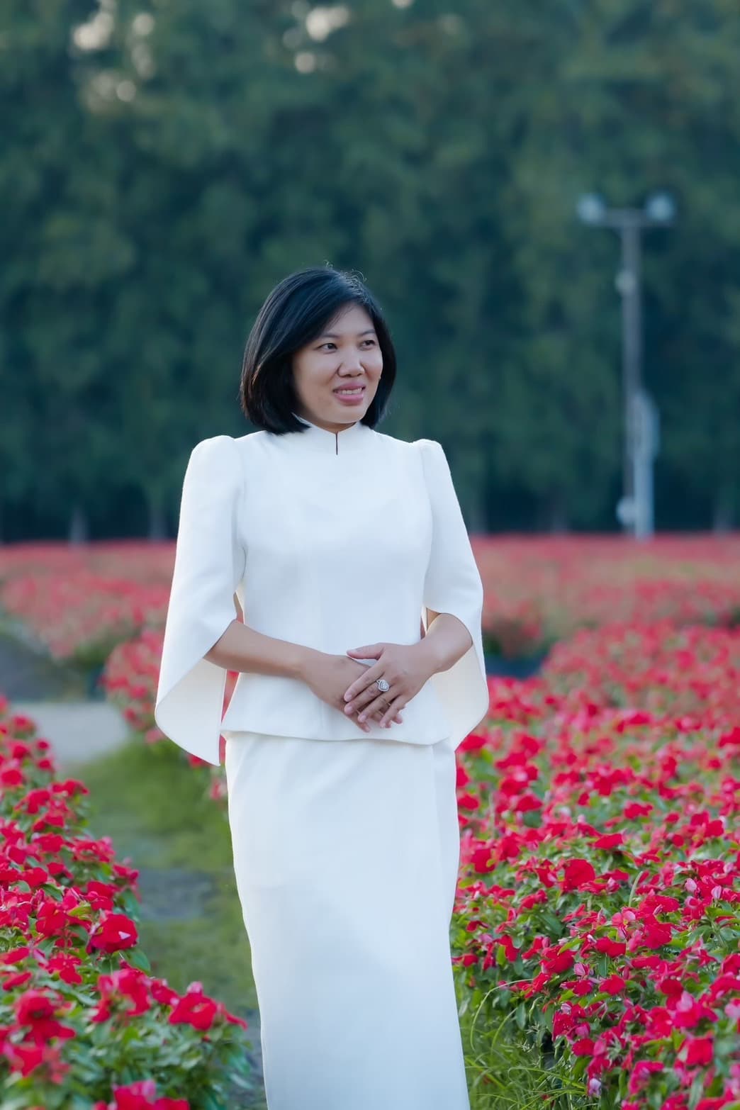 ชุดขาวผู้หญิง สำหรับใส่ไปวัด แบบที่ 3 - ภาพที่ 12