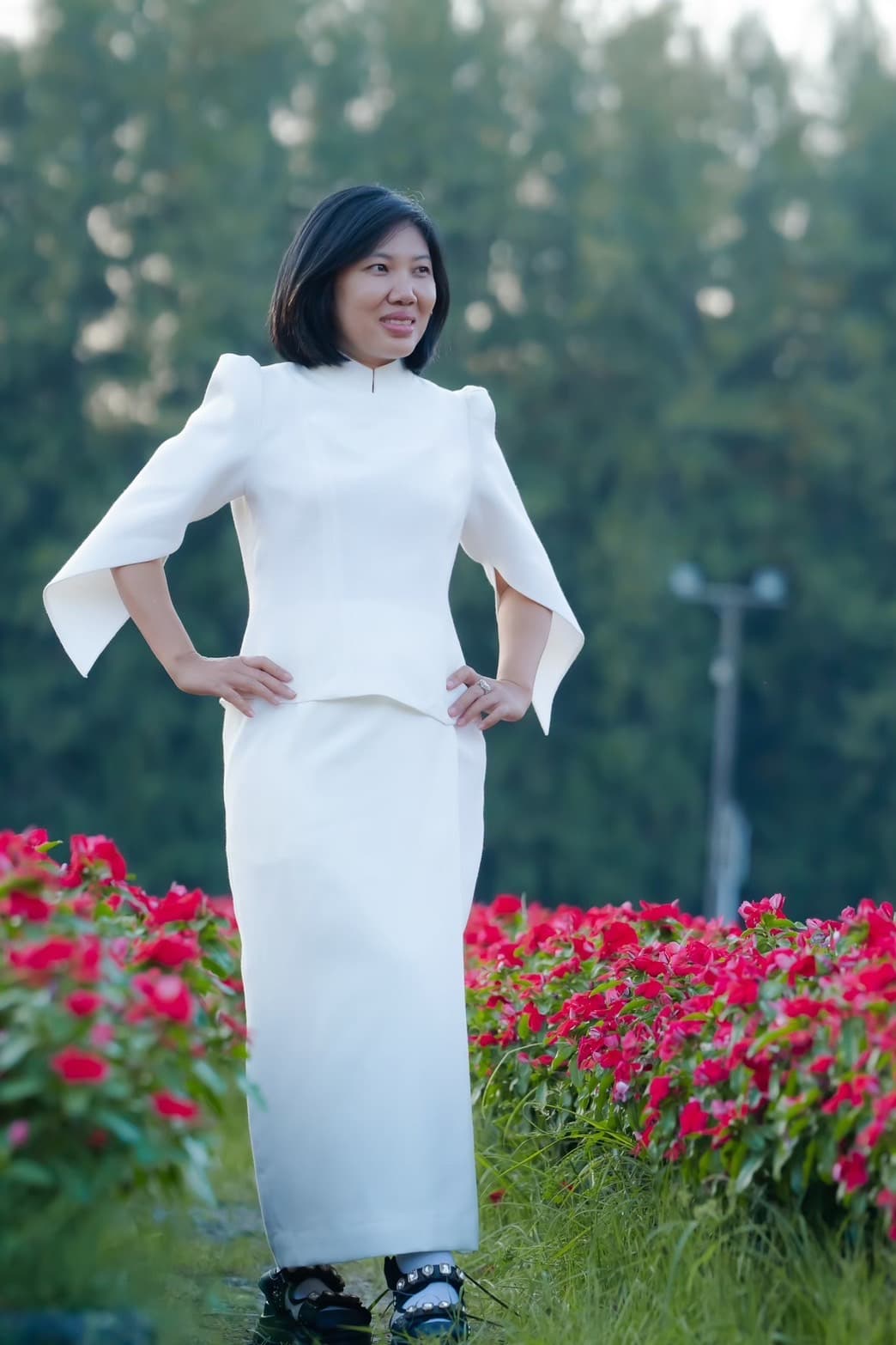 ชุดขาวผู้หญิง สำหรับใส่ไปวัด แบบที่ 3 - ภาพที่ 13