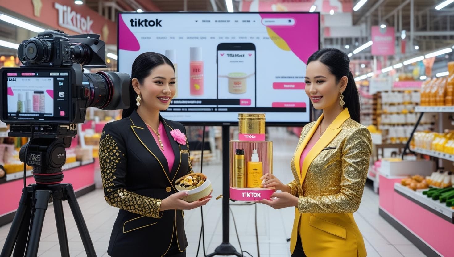 บริการรับฝากขายสินค้าผ่านช่อง TikTok Lila Bussaba